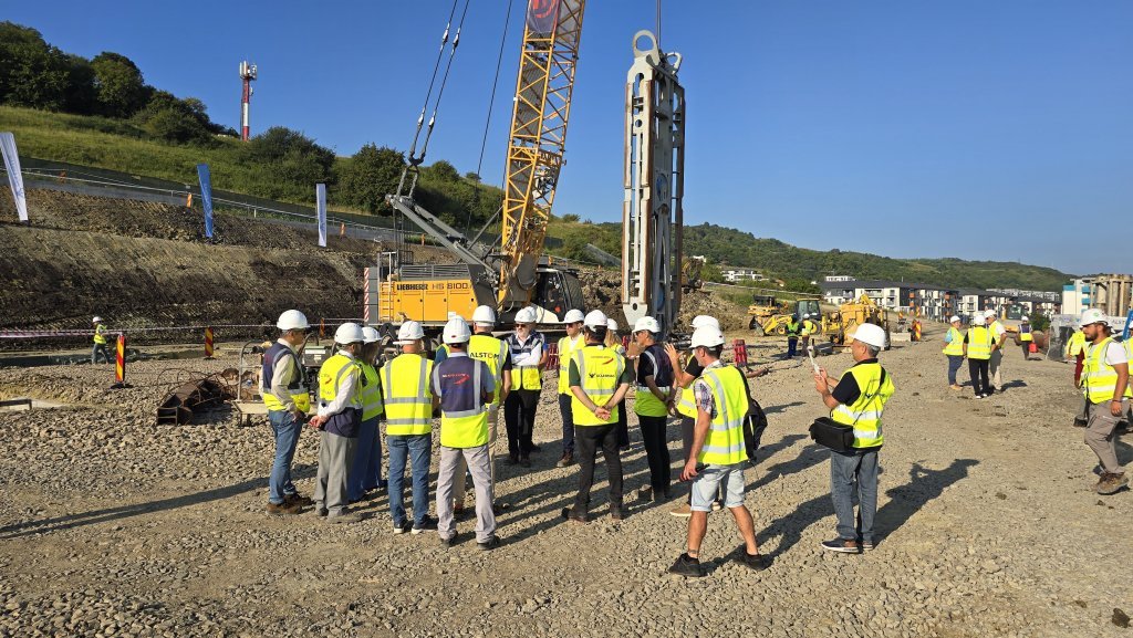 Constructorii METROULUI din Cluj-Napoca au dat peste rocă vulcanică. Tarcea: ''se sparge foarte greu, e nevoie de 10 ore''