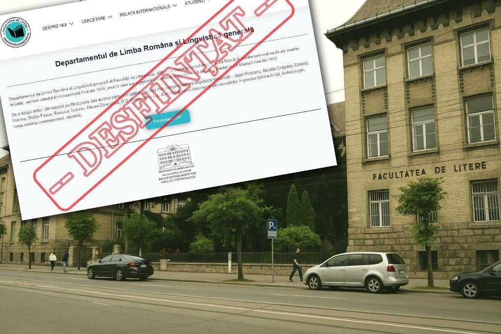 Departament istoric al Facultatății de Litere din cadrul UBB Cluj, DESFIINȚAT după un secol de existență