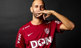 Islam Slimani, primel impresii după sosirea la CFR Cluj: "Sunt foarte fericit să fiu aici, la un club foarte mare în România"