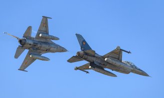 Intervenție la granița cu Ucraina: Două aeronave F16, ridicate de la sol, după ce o dronă a fost detectată în spațiul aerian al României