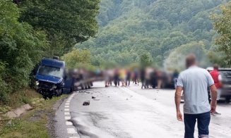 Accident într-o localitate din Cluj. Trafic îngreunat pe ambele sensuri