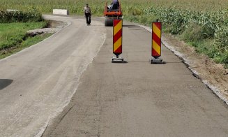 Reparații pe noua „mini-centură” a Dejului. Urmează asfaltarea