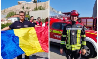 Pompier clujean, erou în Grecia: a luptat cu incendiile devastatoare alături de salvatorii eleni