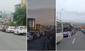 CTP Cluj-Napoca, despre blocajele din trafic: "Zidul de autobuze din Florești nu poate anihila aritmetica si geometria"