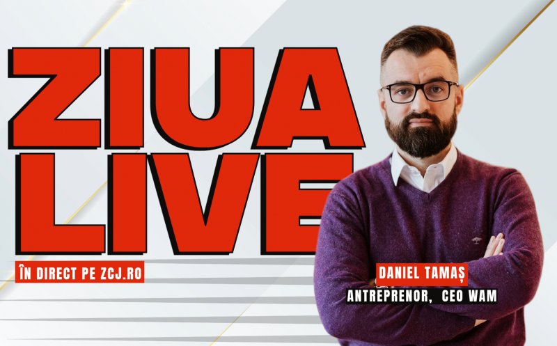 Daniel Tamaș, antreprenor și CEO WAM, este invitat la ZIUA LIVE
