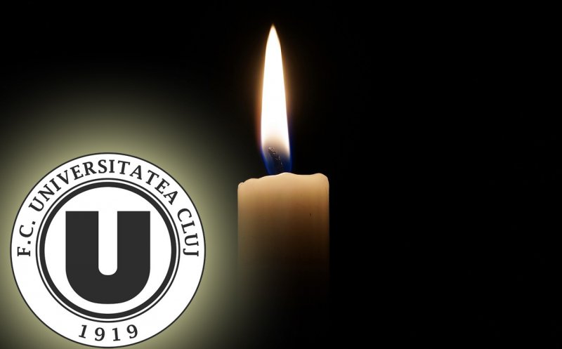 Doliu la ”U” Cluj: ”Odihnește-te în pace”