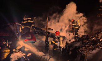 INCENDIU într-o gospodărie din Apahida. Panică după ce focul s-a extins și la 3 adăposturi de animale