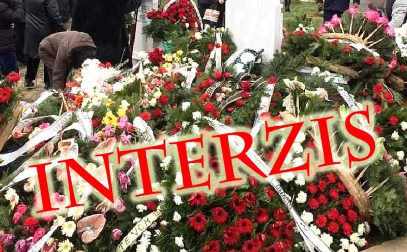 Primăria din Transilvania care INTERZICE coroanele de flori în cimitire