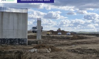 Autostrada Transilvania. Stadiul lucrărilor pe lotul Chiribiș – Biharia: mobilizare cu 200 de angajați și peste 200 de utilaje