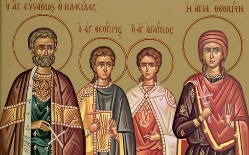 Calendar Ortodox, 20 septembrie.  Astăzi sunt prăznuiți cei 4 Sfinți Mucenici ai lui Hristos, ocrotitori ai familiei