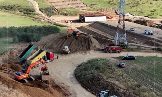 IMAGINI noi de pe Autostrada Transilvania! Cum arată lotul Suplacu de Barcău - Chiribiş. Urmează lucrări importante pe tronson