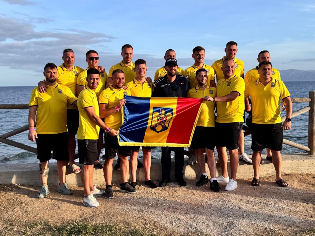 Polițiștii clujeni au câștigat Turneul Internațional al Forțelor de Ordine din Italia