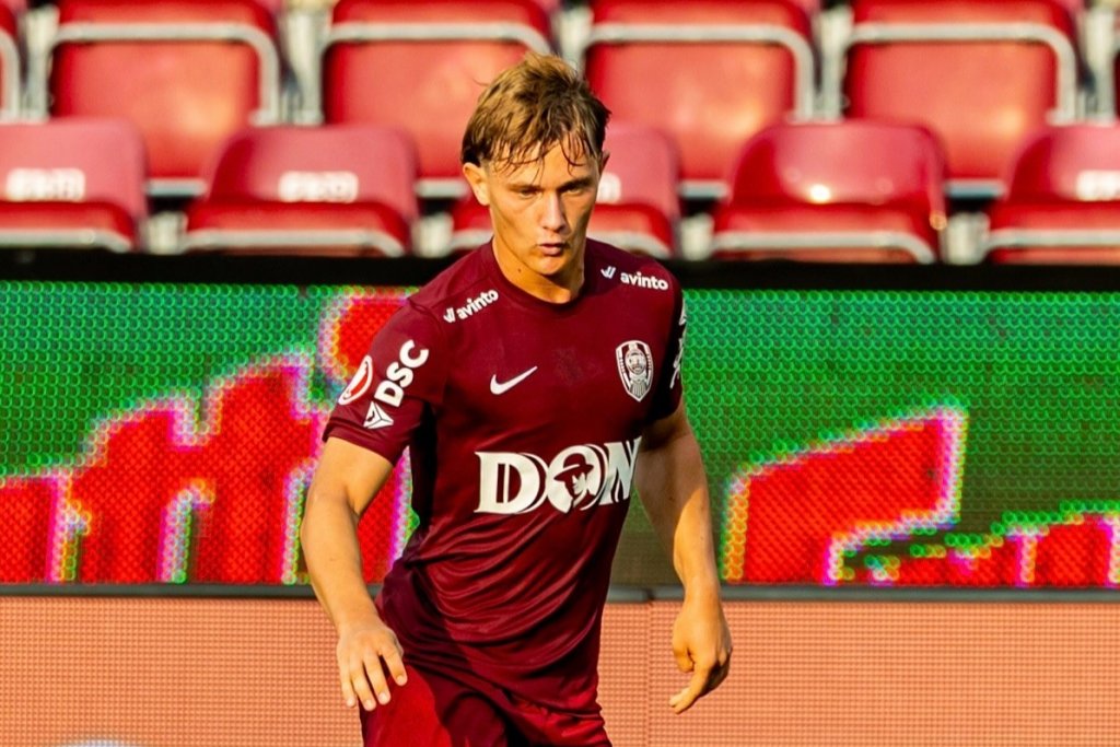 Cum l-a transferat CFR Cluj pe Lorenzo Biliboc, noua "perlă" din Gruia. Ce sumă au achitat "feroviarii" pentru mijlocaș
