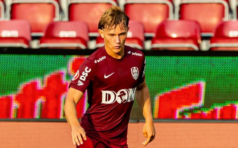 Cum l-a transferat CFR Cluj pe Lorenzo Biliboc, noua "perlă" din Gruia. Ce sumă au achitat "feroviarii" pentru mijlocaș