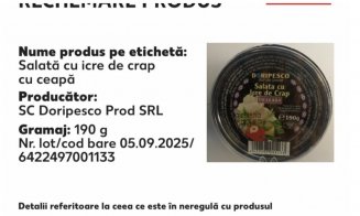 Alertă alimentară. Produs cu bacterie periculoasă, Listeria monocytogenes, retras de Kaufland de la vânzare