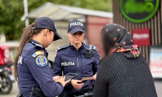 Acțiuni ale polițiștilor pentru prevenirea și combaterea cerșetoriei în Cluj-Napoca. Câte amenzi s-au dat