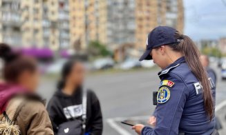 Acțiuni ale polițiștilor pentru prevenirea și combaterea cerșetoriei în Cluj-Napoca. Câte amenzi s-au dat
