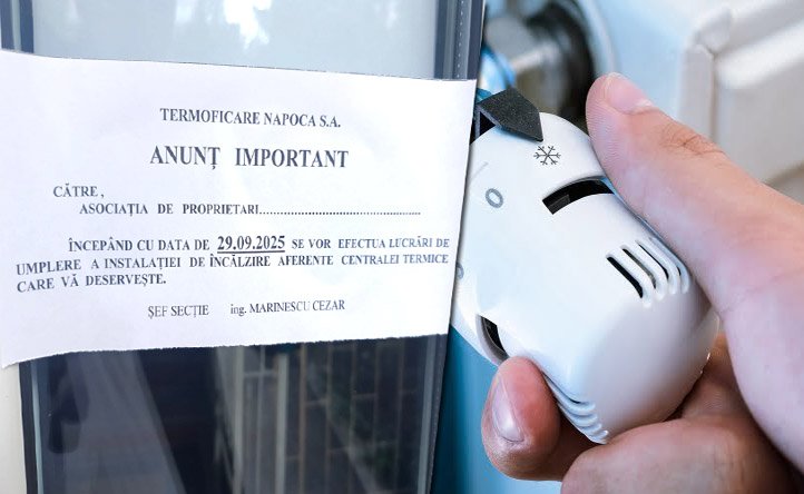 Vine frigul: Regia de termoficare din Cluj încălzeşte caloriferele / Ce au de făcut cei care s-au debranșat și încă nu au finalizat lucrările la instalațiile de încălzire