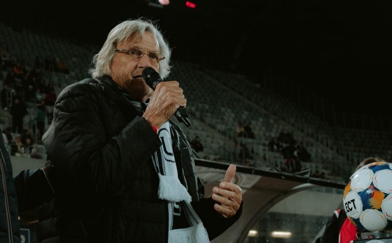 Invitat de onoare la Derby-ul Clujului, Florin Piersic și-a declarat dragostea pentru "U": "Echipa pe care o iubesc din liceu"