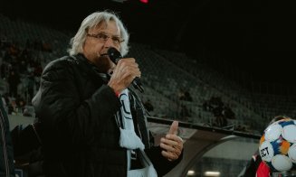 Invitat de onoare la Derby-ul Clujului, Florin Piersic și-a declarat dragostea pentru "U": "Echipa pe care o iubesc din liceu"