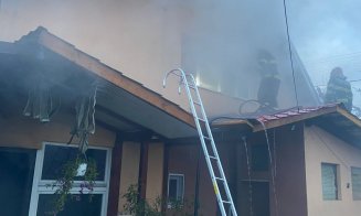 INCENDIU la o casă din Beliș. De la ce a pornit focul