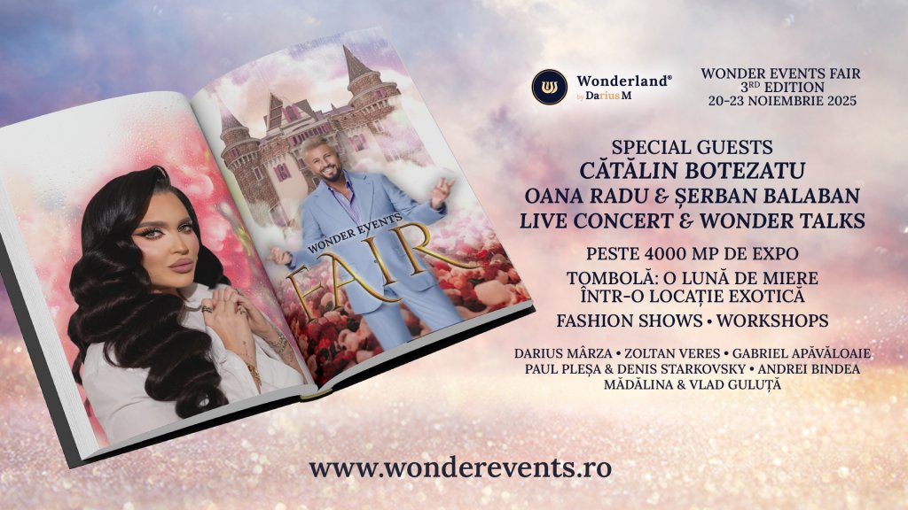 Noiembrie aduce două mari târguri la Wonderland Resort: Turism și evenimente, într-un singur loc