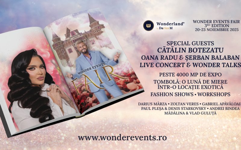 Noiembrie aduce două mari târguri la Wonderland Resort: Turism și evenimente, într-un singur loc