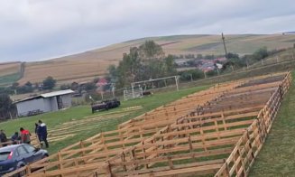 Se pregătesc standurile pentru ”Sărbătoarea Crescătorilor de Animale” din județul Cluj