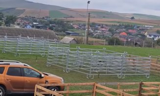 Se pregătesc standurile pentru ”Sărbătoarea Crescătorilor de Animale” din județul Cluj