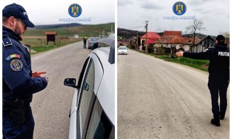 Șofer cu aproape 1 la mie alcool, prins după o urmărire spectaculoasă pe șoselele din Cluj