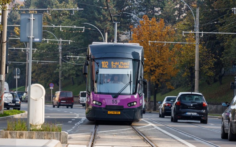 Tramvaiele 102 și troleibuzele 14, scoase din circulație sâmbătă, din cauza lucrărilor de pe Bulevardul Muncii. Rutele alternative