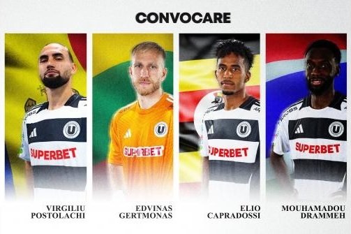 Patru "studenți", convocați la echipe naționale din Europa și Africa pentru preliminariile Cupei Mondiale