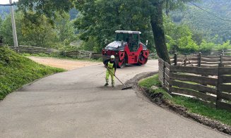Se finalizează asfaltarea unui drum turistic din Cluj