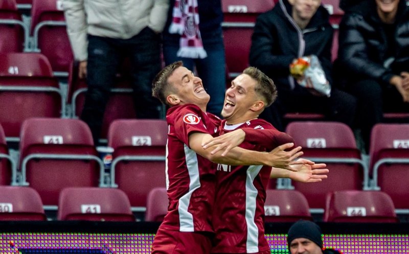 Doi jucători de la CFR Cluj, incluși în echipa ideală a etapei din Superligă