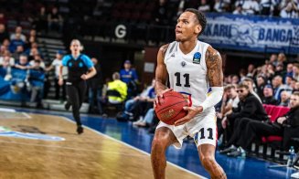 Daron Russell, prestație de senzație în meciul Neptunas Klaipeda - U-BT Cluj-Napoca