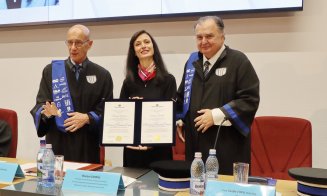 Mariya Gabriel, fost Comisar European, a primit titlul de Doctor Honoris Causa al Univesității Tehnice din Cluj-Napoca