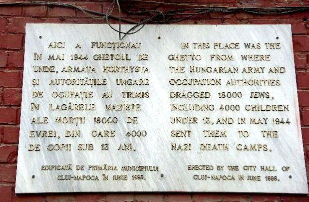 9 octombrie, Ziua Holocaustului în România / Ghetoul din Cluj-Napoca a fost unul dintre cele mai mari din Transilvania de Nord