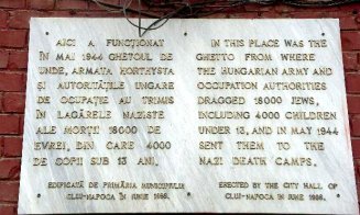 9 octombrie, Ziua Holocaustului în România / Ghetoul din Cluj-Napoca a fost unul dintre cele mai mari din Transilvania de Nord