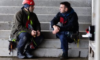 Alpiniștii ISU Cluj, prezenți la Competiția Națională de Salvare la Înălțime