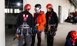 Alpiniștii ISU Cluj, prezenți la Competiția Națională de Salvare la Înălțime