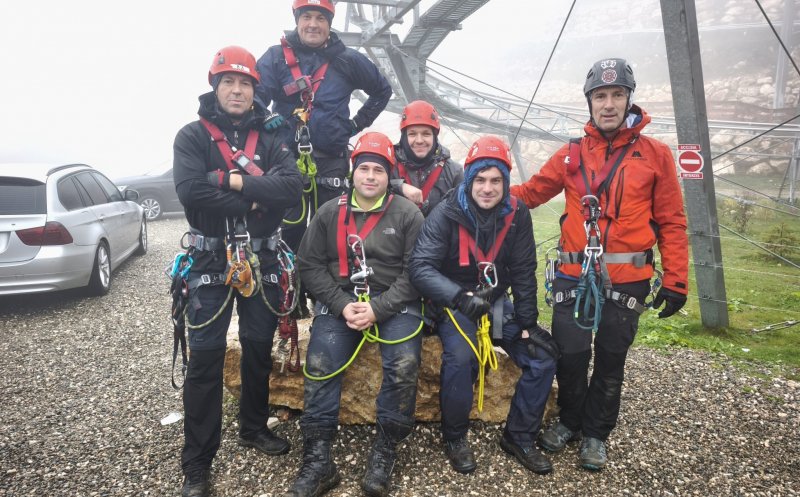 Alpiniștii ISU Cluj, prezenți la Competiția Națională de Salvare la Înălțime