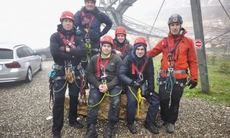 Alpiniștii ISU Cluj, prezenți la Competiția Națională de Salvare la Înălțime