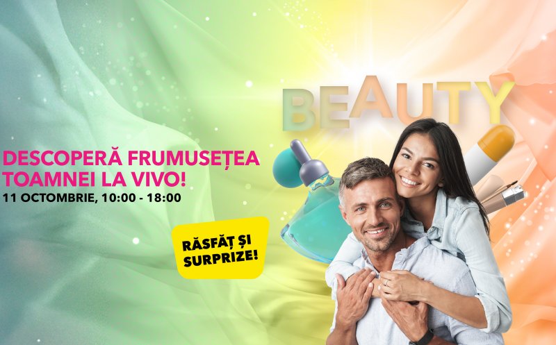 Descoperă frumusețea toamnei la VIVO! Cluj-Napoca - un eveniment dedicat pasionaților de beauty, pe 11 octombrie