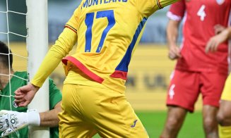 I-a reușit ”reset”-ul lui Louis Munteanu! GOL cu capul la Națională și vrea să o țină tot așa: ”cu goluri”