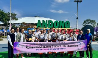 Ansamblul studențesc "Mugurelul" de la UBB Cluj a luat aurul la festivalul din Coreea de Sud