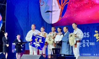 Ansamblul studențesc "Mugurelul" de la UBB Cluj a luat aurul la festivalul din Coreea de Sud
