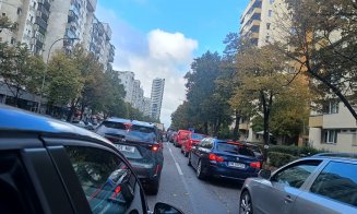 Aglomerație mare la ieșirea din Cluj- Napoca. E târg la Negreni / Rute alternative