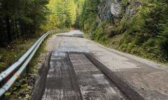 Reparații pe unul dintre cele mai spectaculoase drumuri județene din Cluj