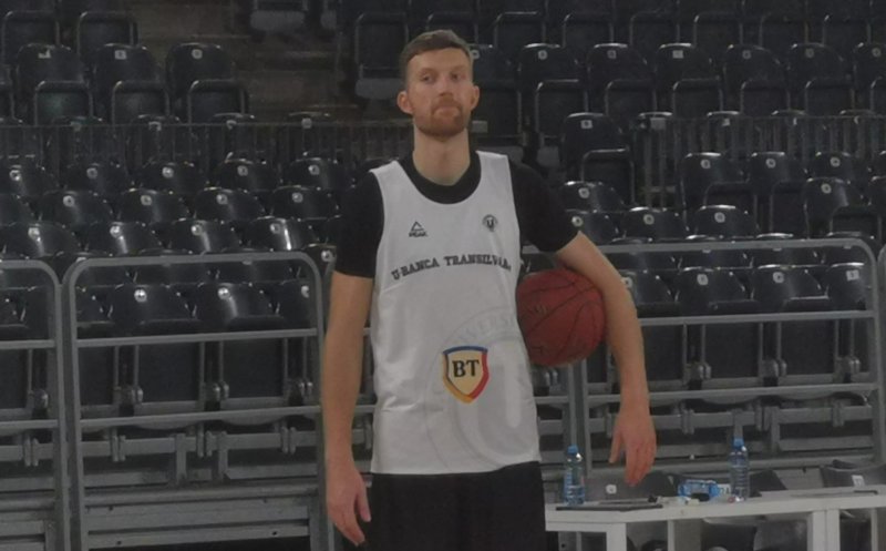 Saulius Kulvietis s-a antrenat pentru prima dată cu U-BT. Ce spune Mihai Silvășan despre noul său jucător