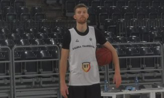 Saulius Kulvietis s-a antrenat pentru prima dată cu U-BT. Ce spune Mihai Silvășan despre noul său jucător